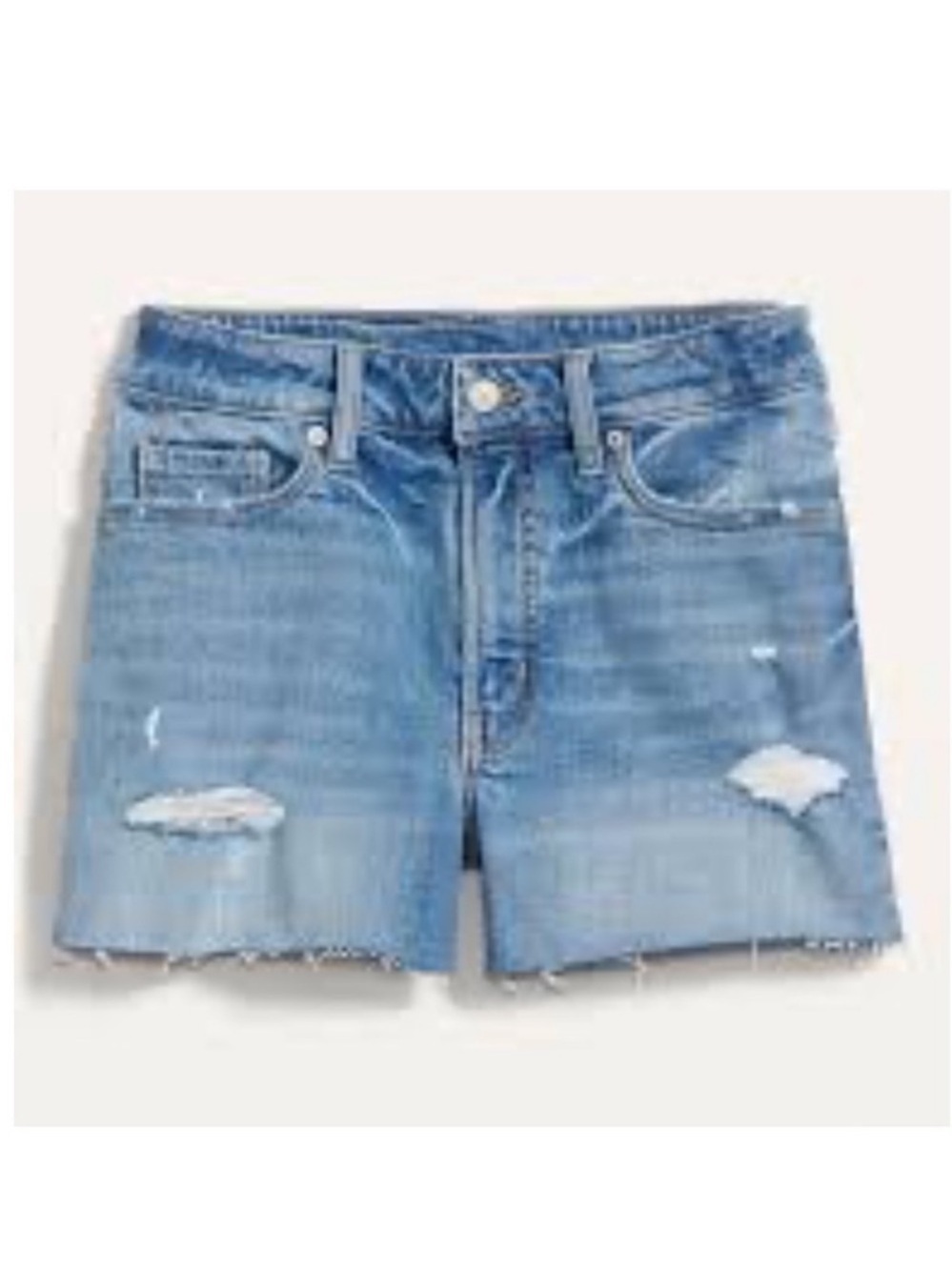 Old Navy OG straight high rise denim shorts
